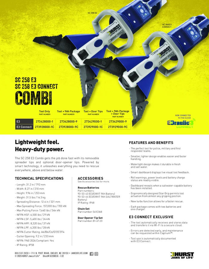 E3 Connect SC258 cover